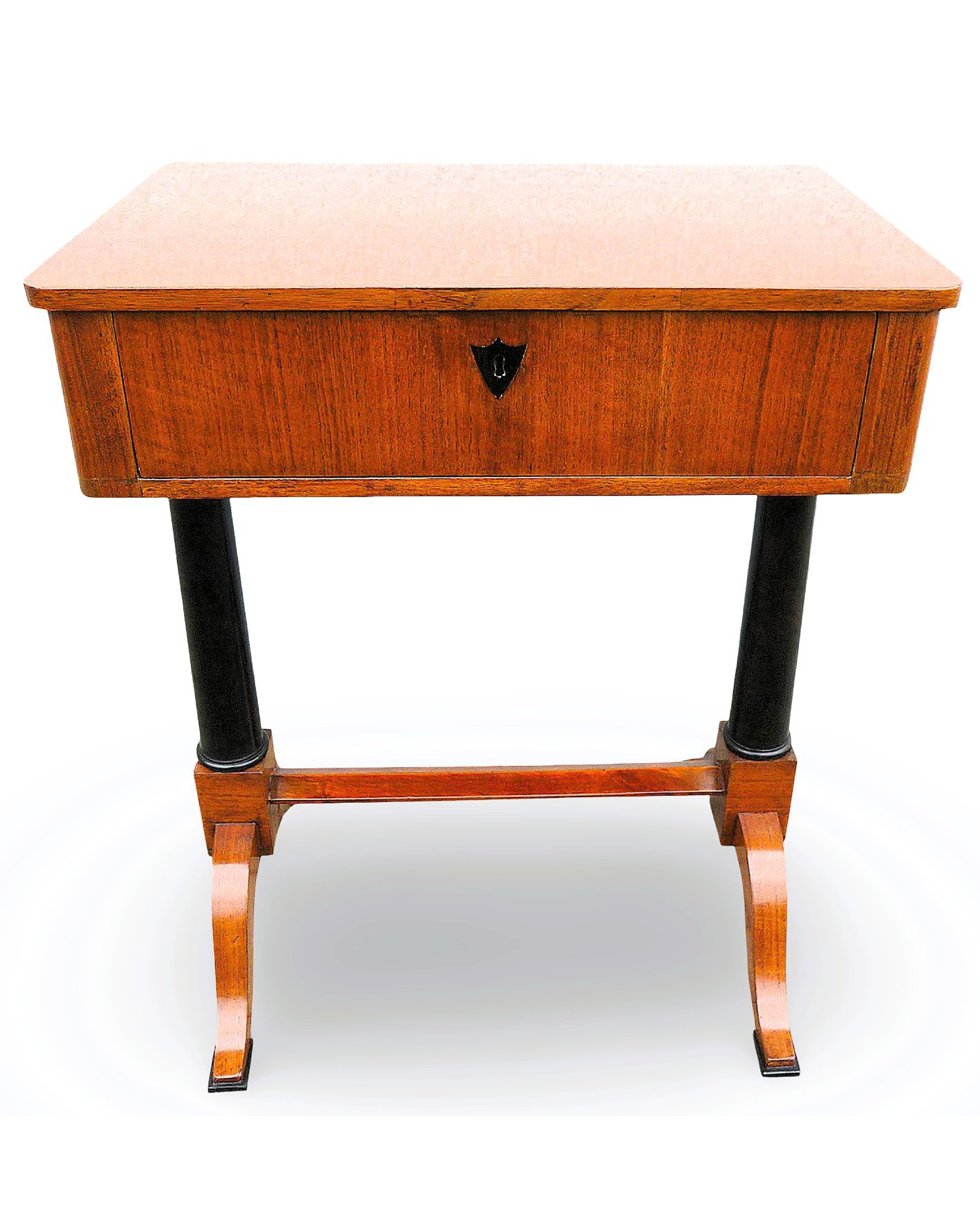Nähtischchen Biedermeier Mahagony
