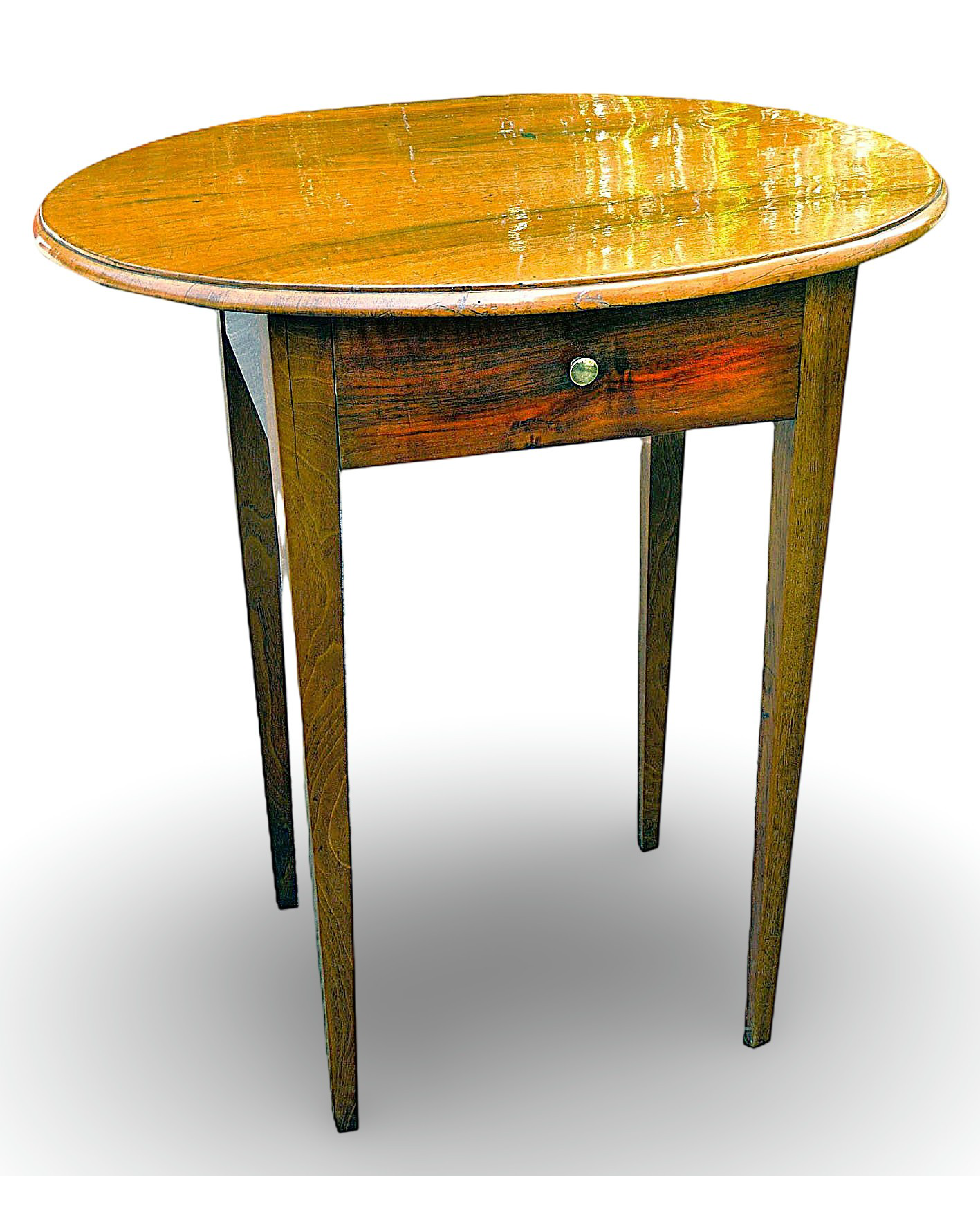 Tischchen Biedermeier Nussbaum