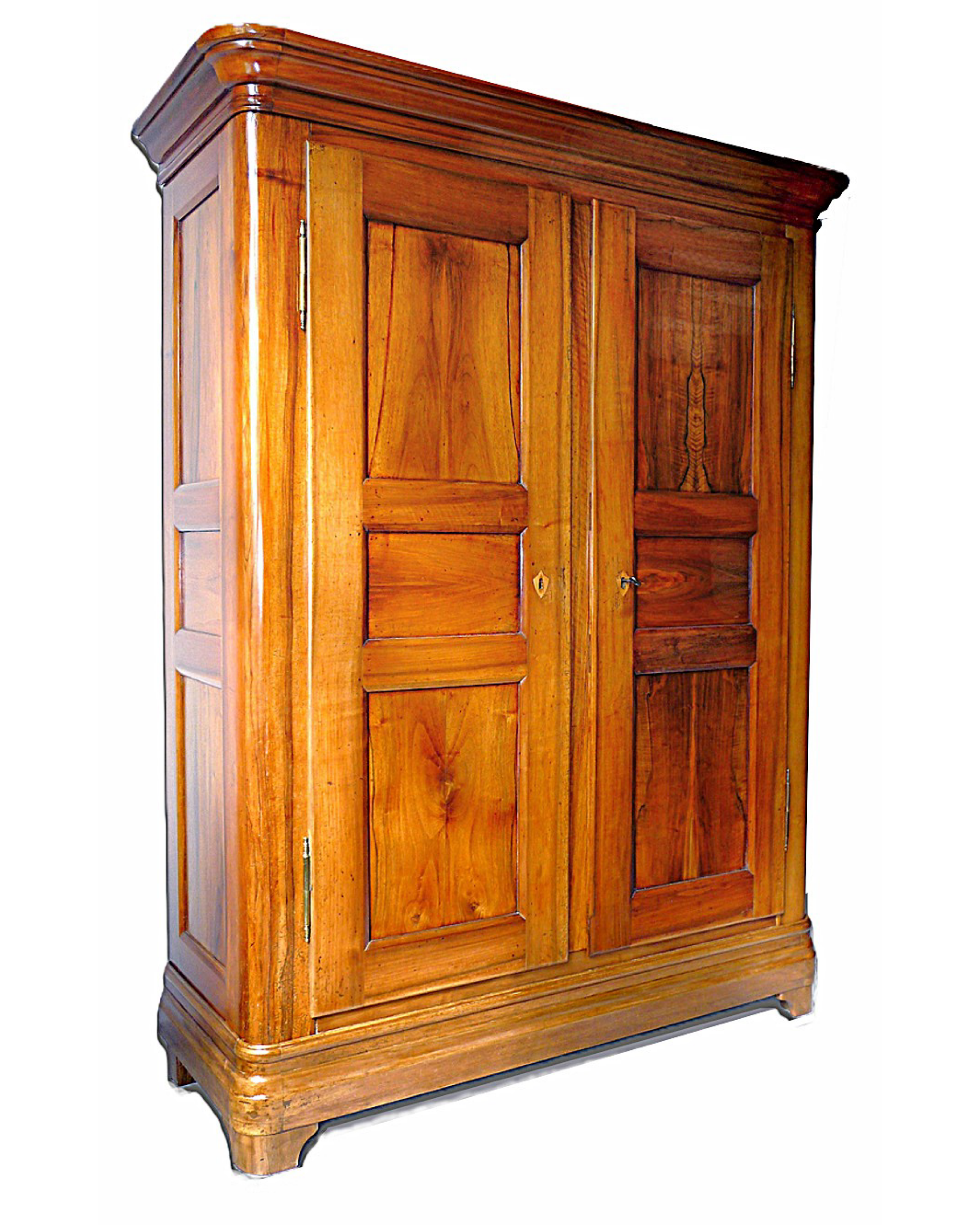 Schrank Biedermeier Nussbaum