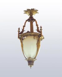 Deckenlampe Louis Seize Bronzeguss