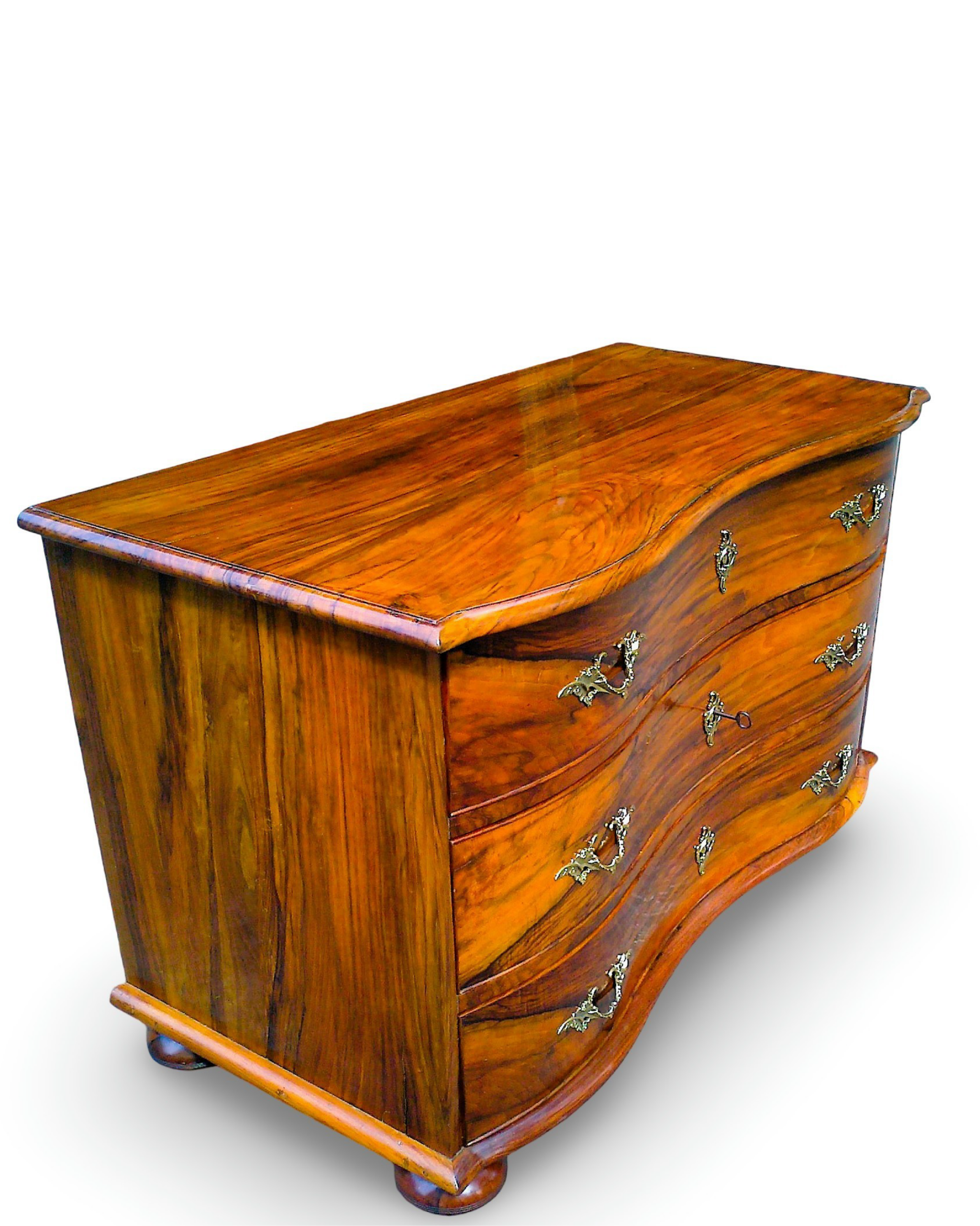 Kommode Barock Nussbaum