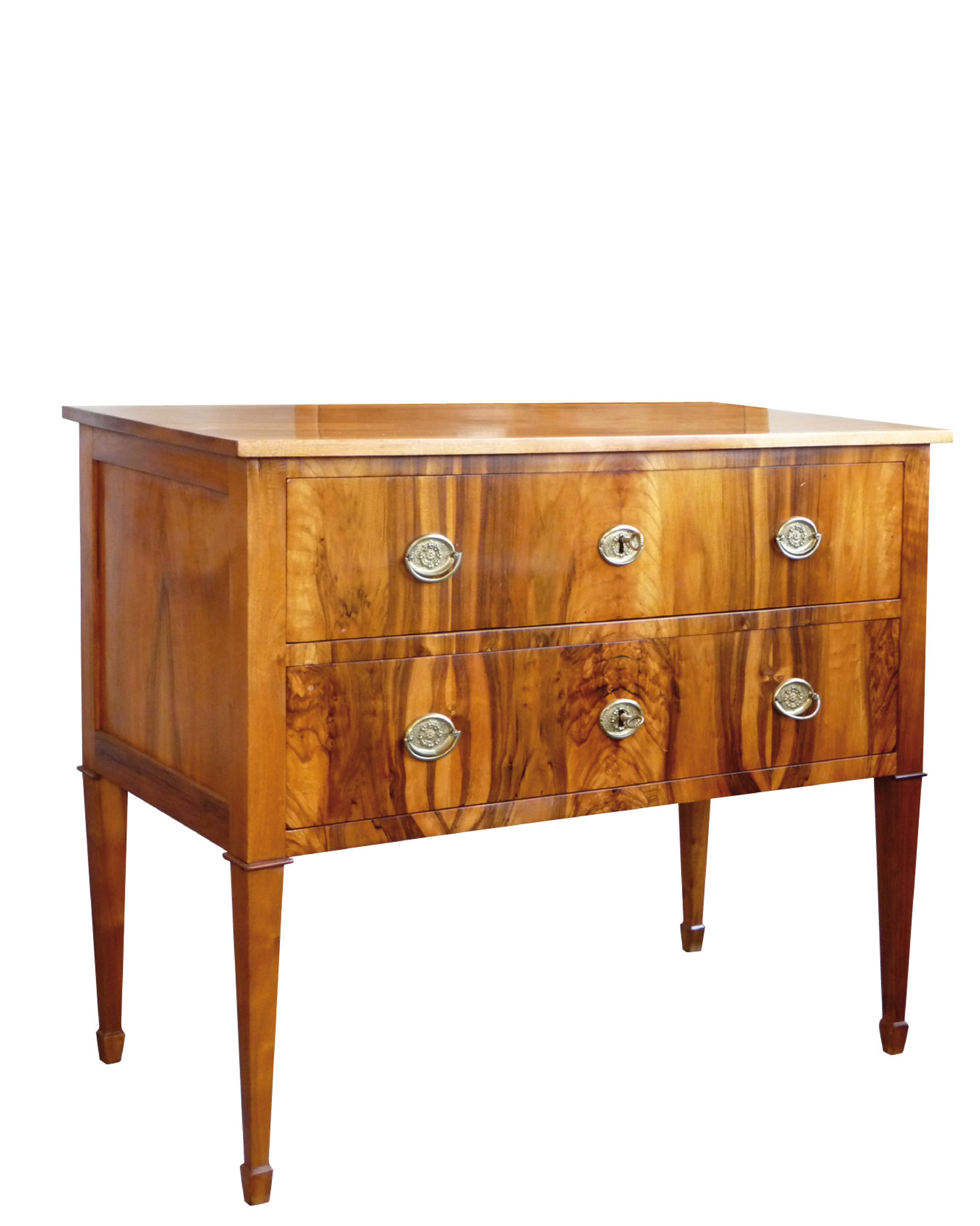 Kommode Biedermeier Nussbaum